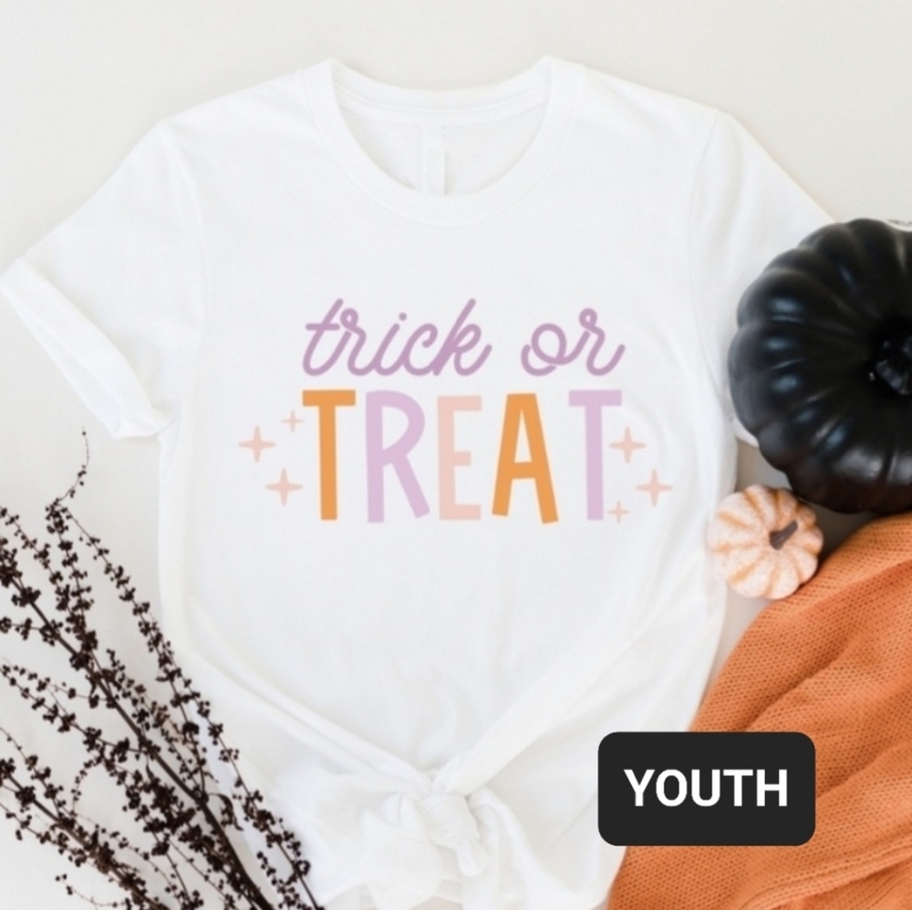 NEW Halloween Trick or Treat Tee
